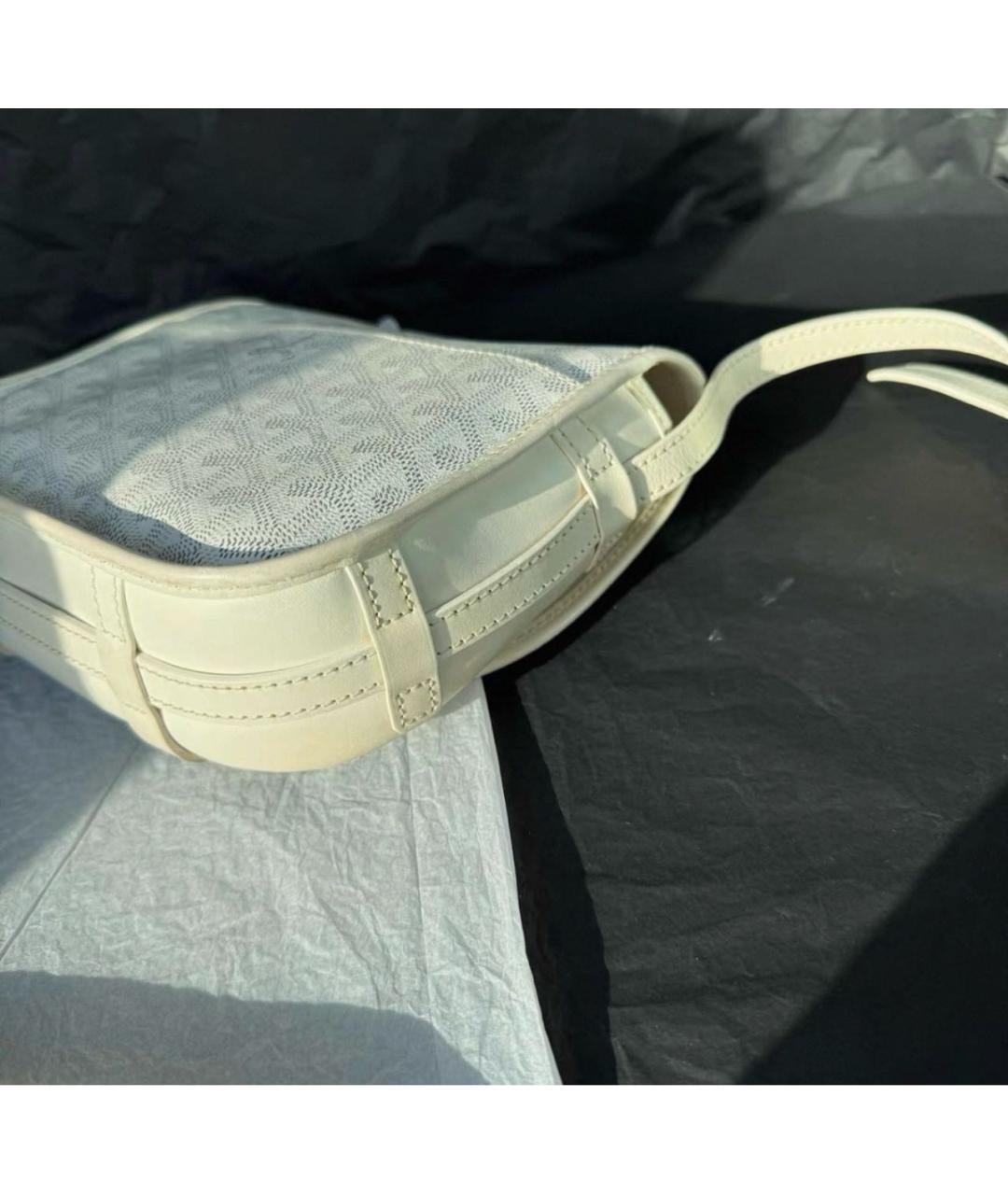 GOYARD Белая сумка на плечо, фото 5