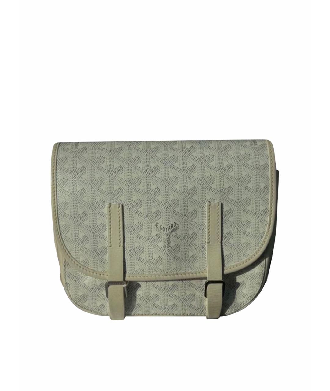 GOYARD Белая сумка на плечо, фото 1