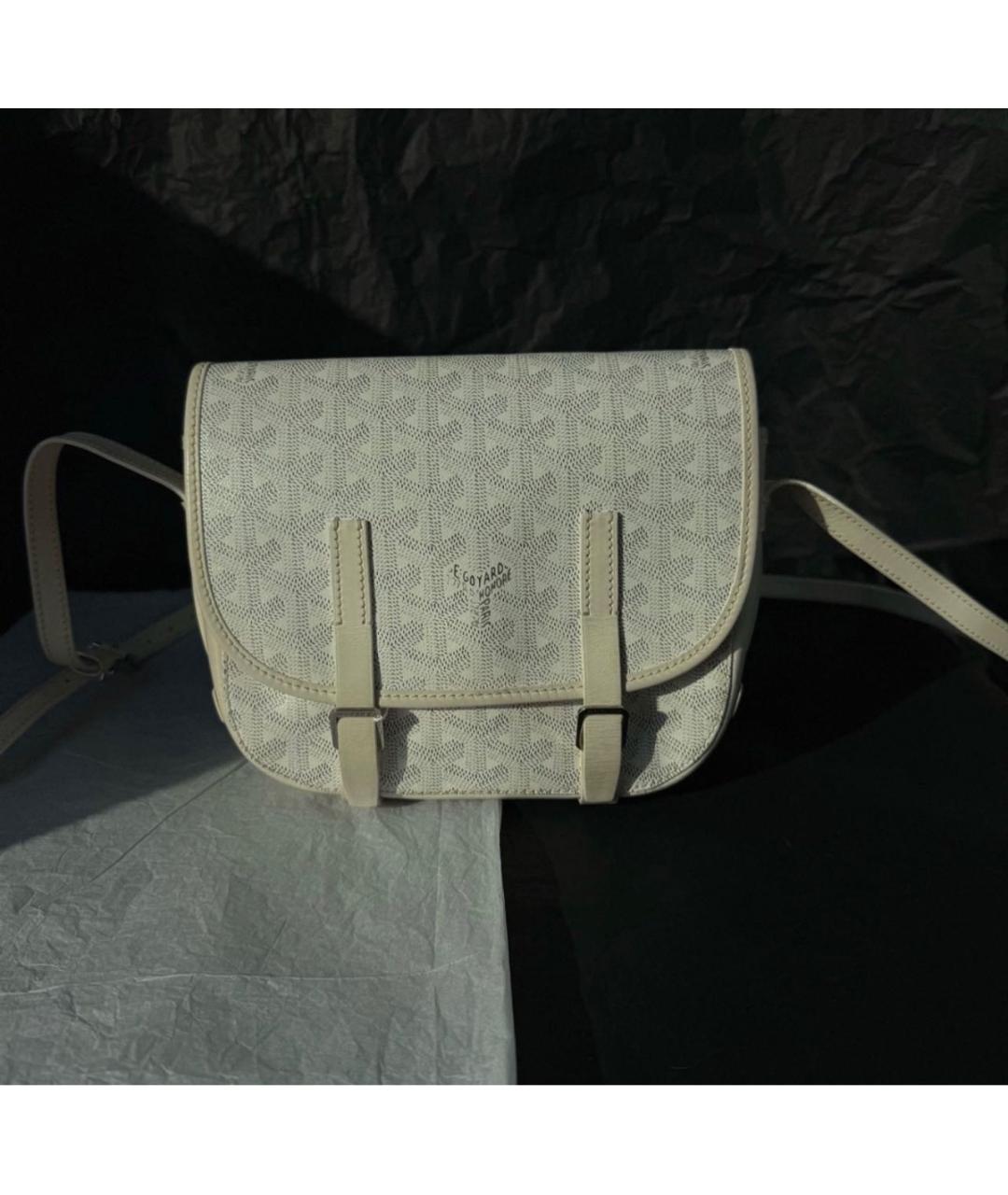 GOYARD Белая сумка на плечо, фото 7
