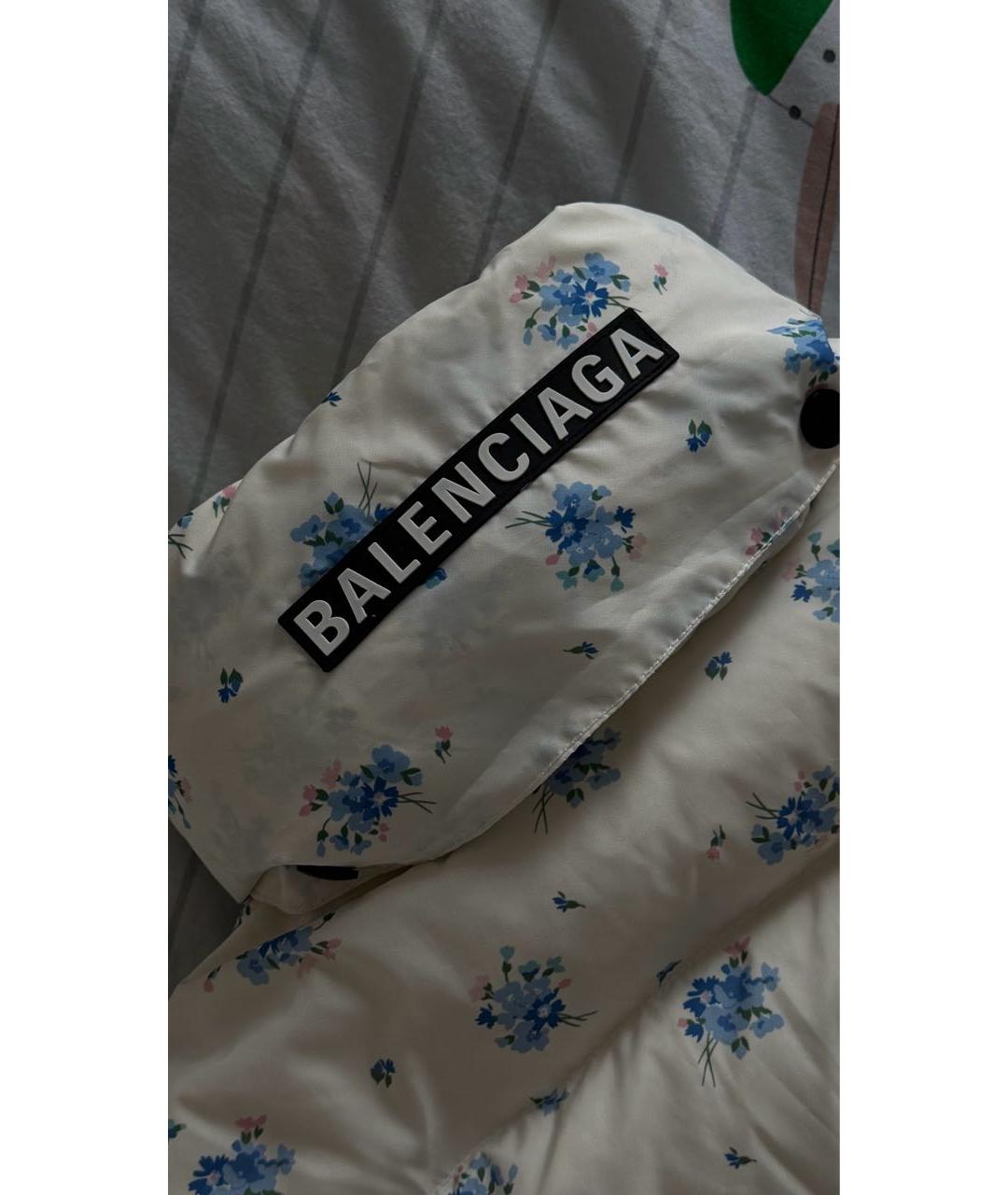 BALENCIAGA Белый пуховик, фото 6