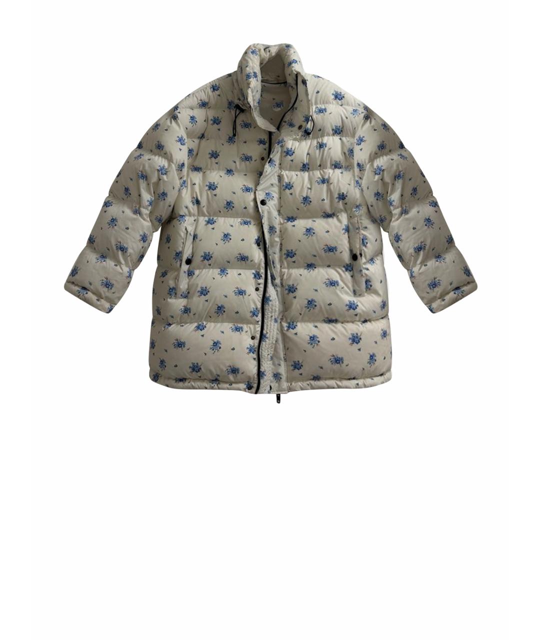 BALENCIAGA Белый пуховик, фото 1