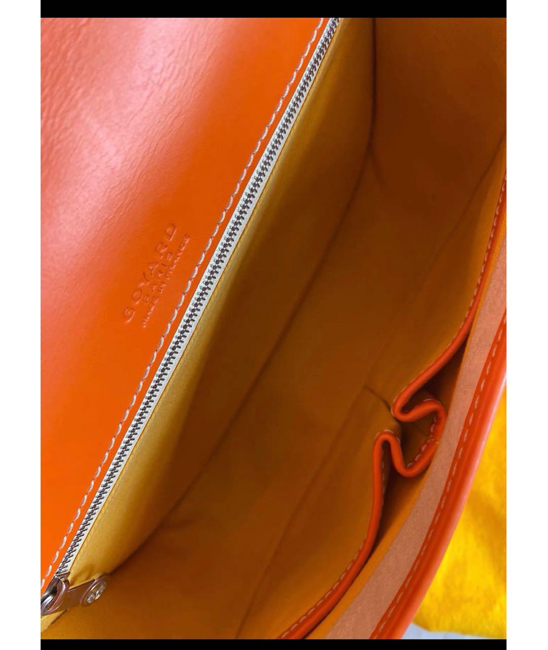 GOYARD Оранжевая сумка на плечо, фото 5