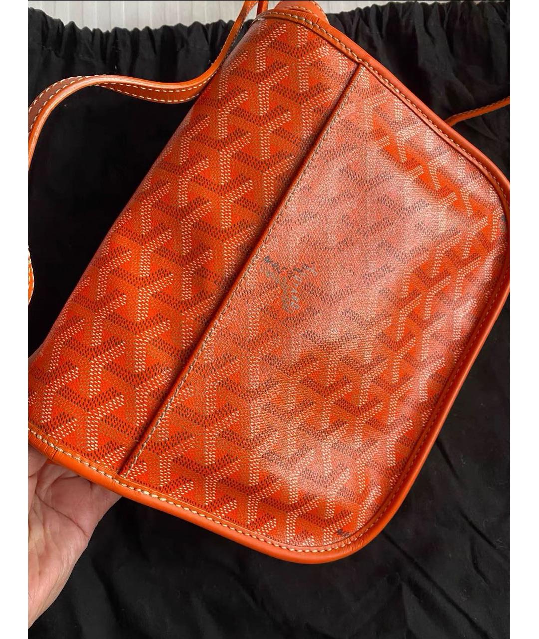 GOYARD Оранжевая сумка на плечо, фото 2