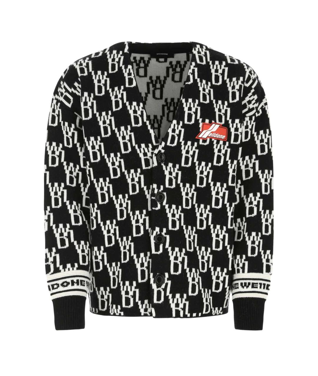 WE11DONE Мульти кашемировый кардиган, фото 1