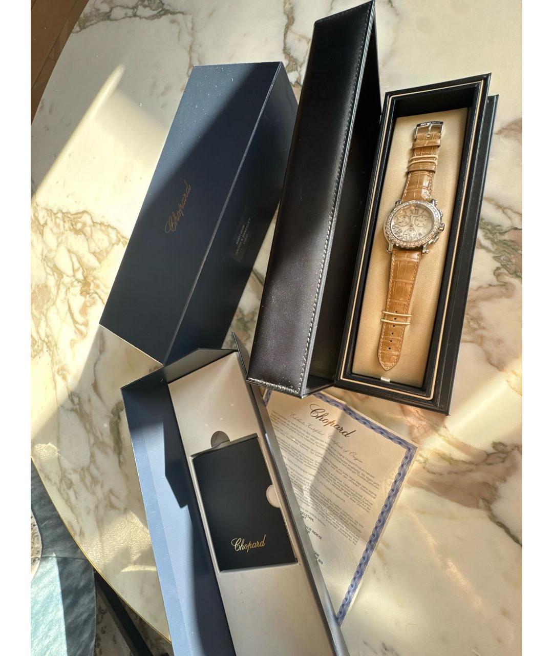 CHOPARD Белые часы, фото 4