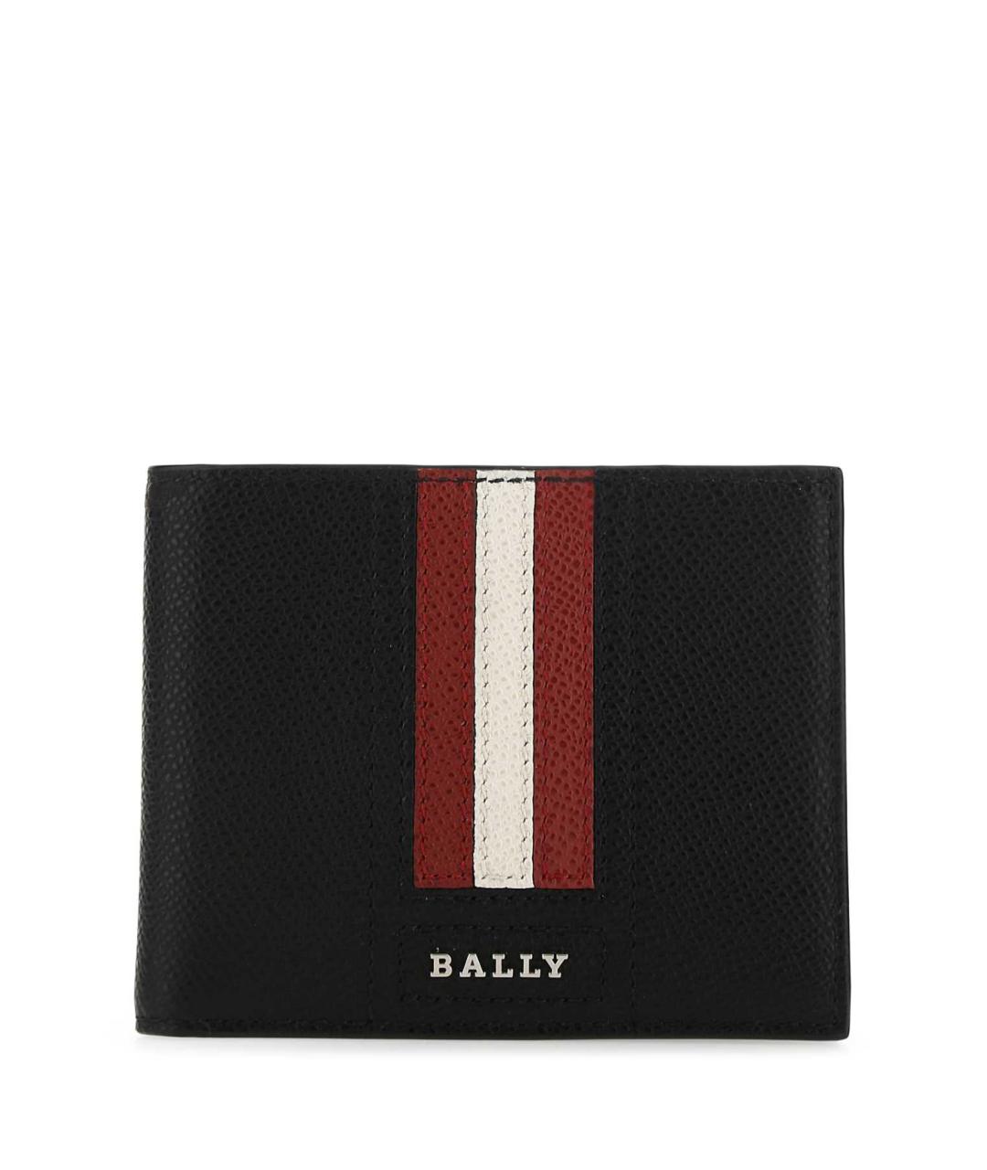 BALLY Черный кожаный кошелек, фото 1