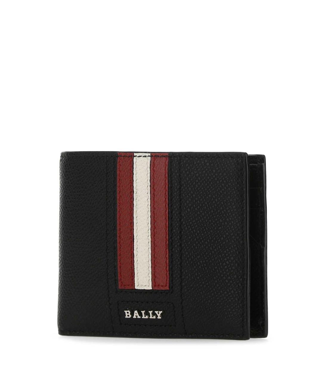 BALLY Черный кожаный кошелек, фото 2