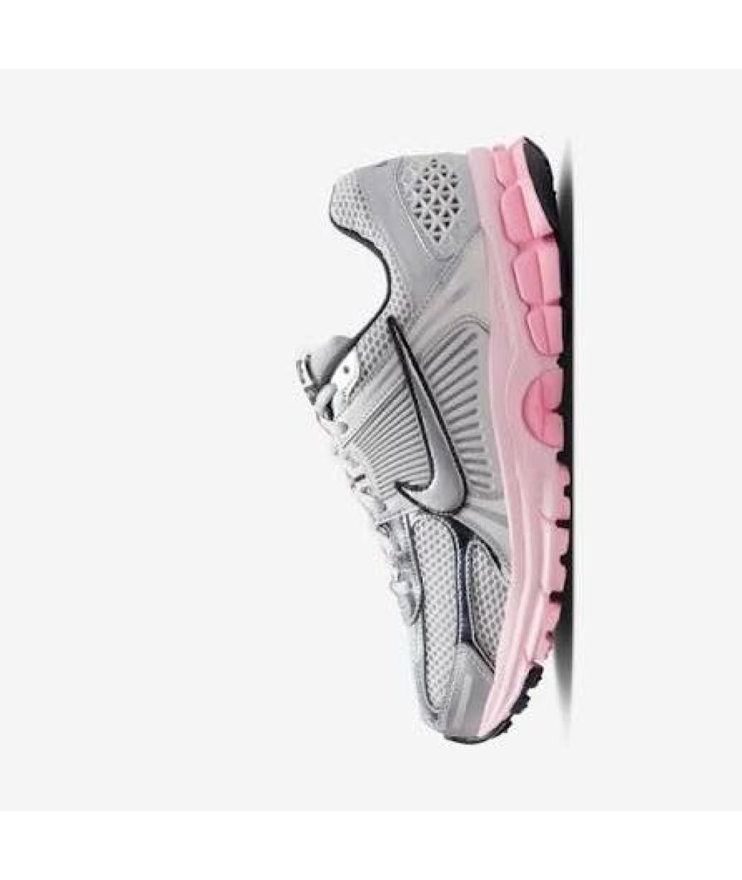 NIKE Серебряные текстильные кроссовки, фото 9