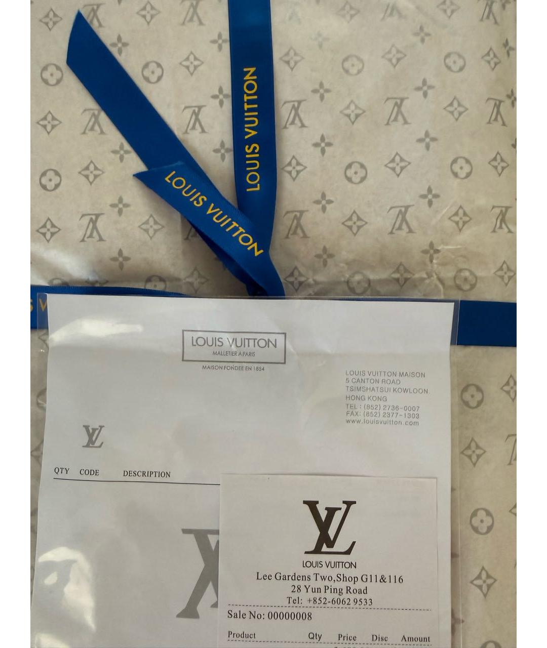 LOUIS VUITTON Розовый кашемировый шарф, фото 4