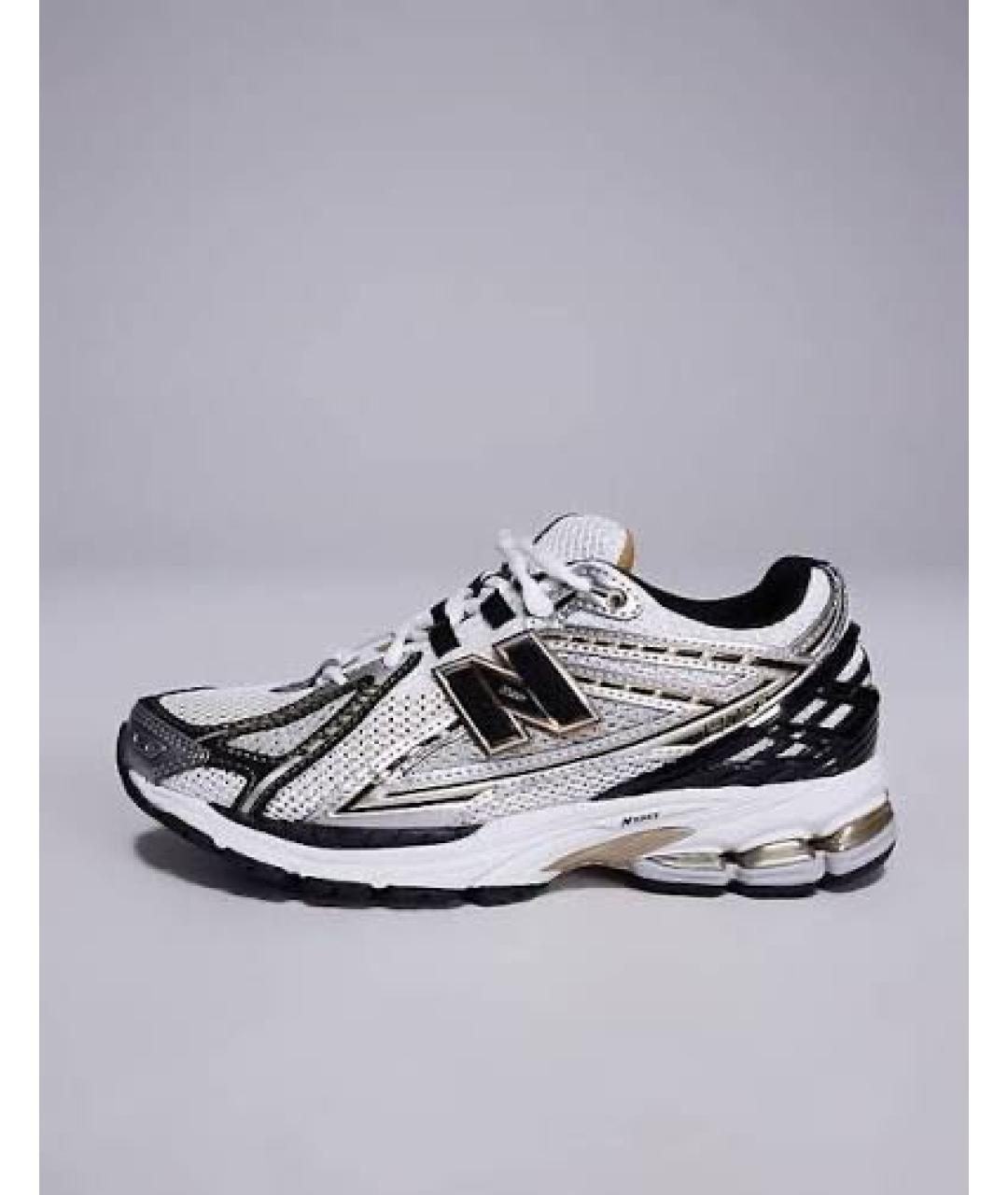 NEW BALANCE Серебряные текстильные кроссовки, фото 8