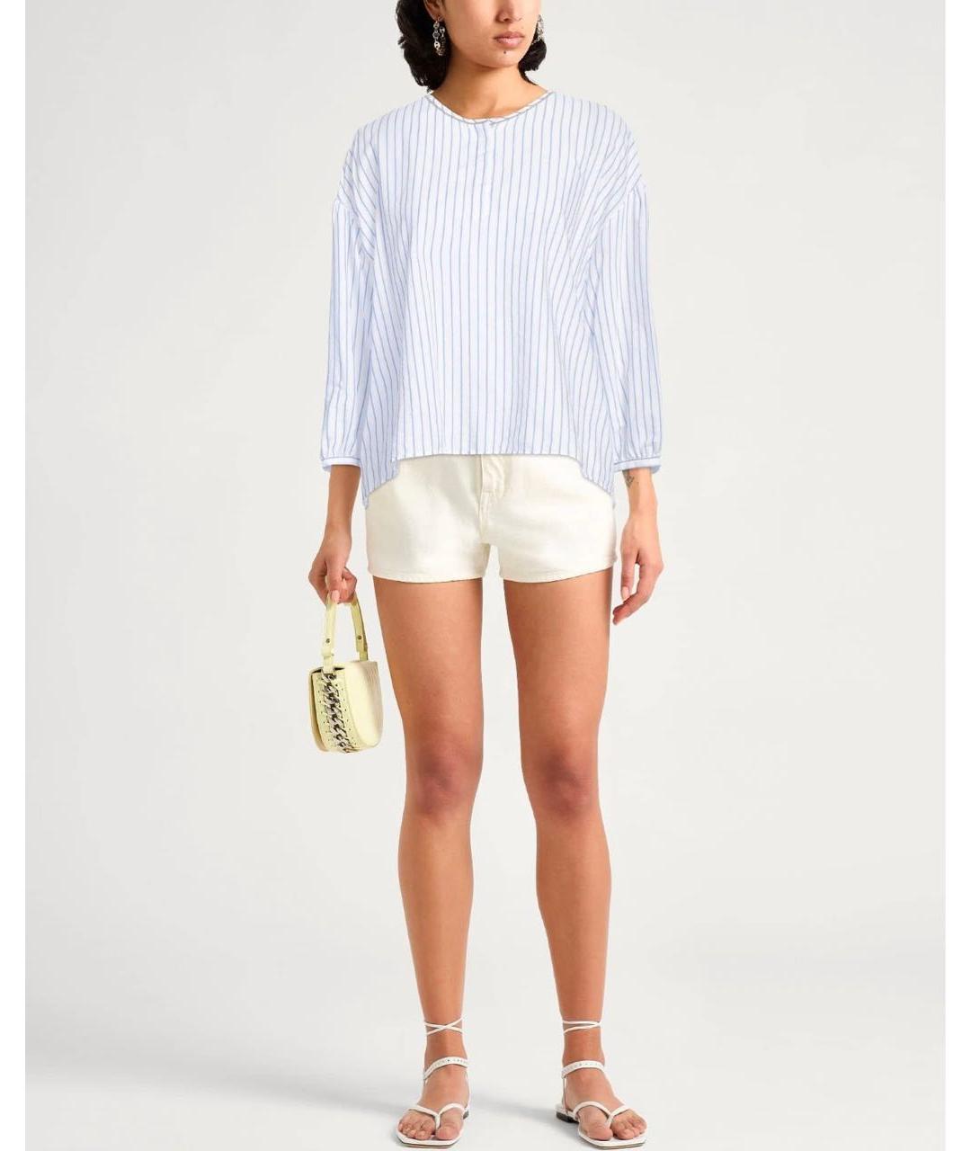 PESERICO Мульти хлопковая блузы, фото 7