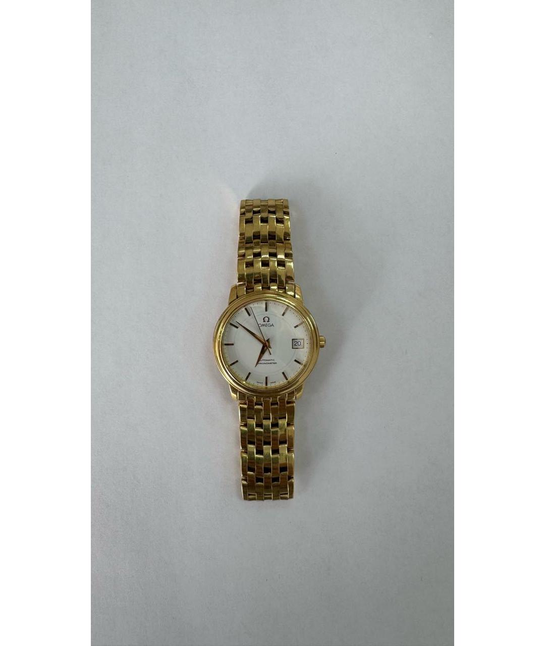 OMEGA Золотые часы из желтого золота, фото 6