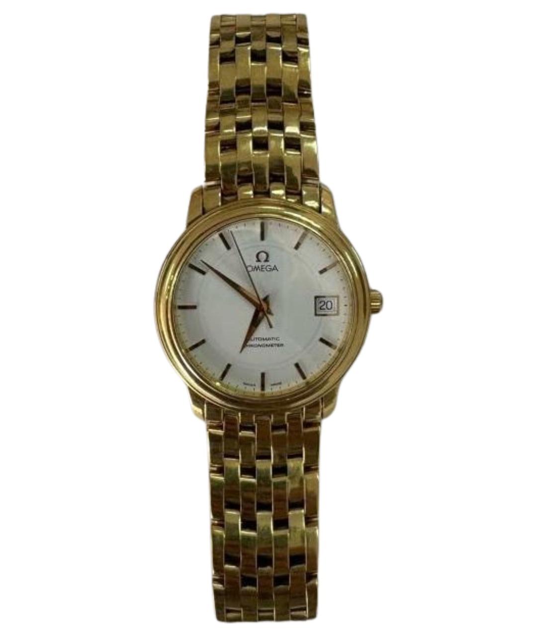 OMEGA Золотые часы из желтого золота, фото 1