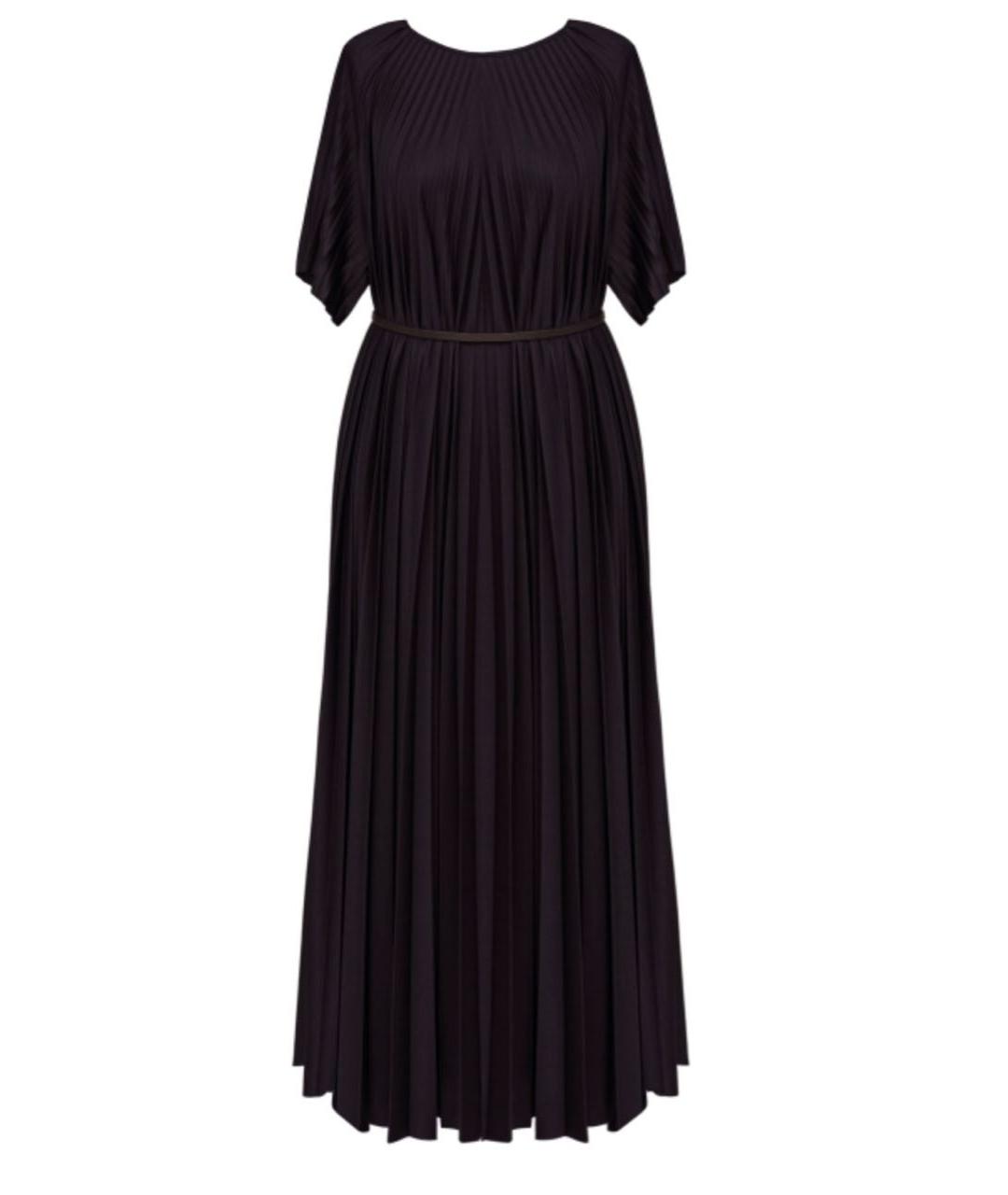 FABIANA FILIPPI Темно-синее полиэстеровое вечернее платье, фото 1