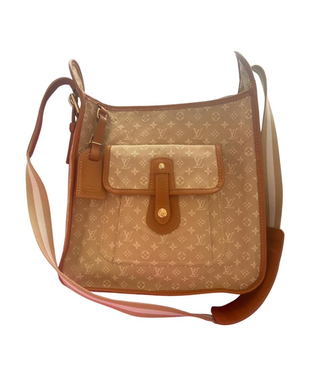 LOUIS VUITTON Бежевая сумка через плечо, фото 1