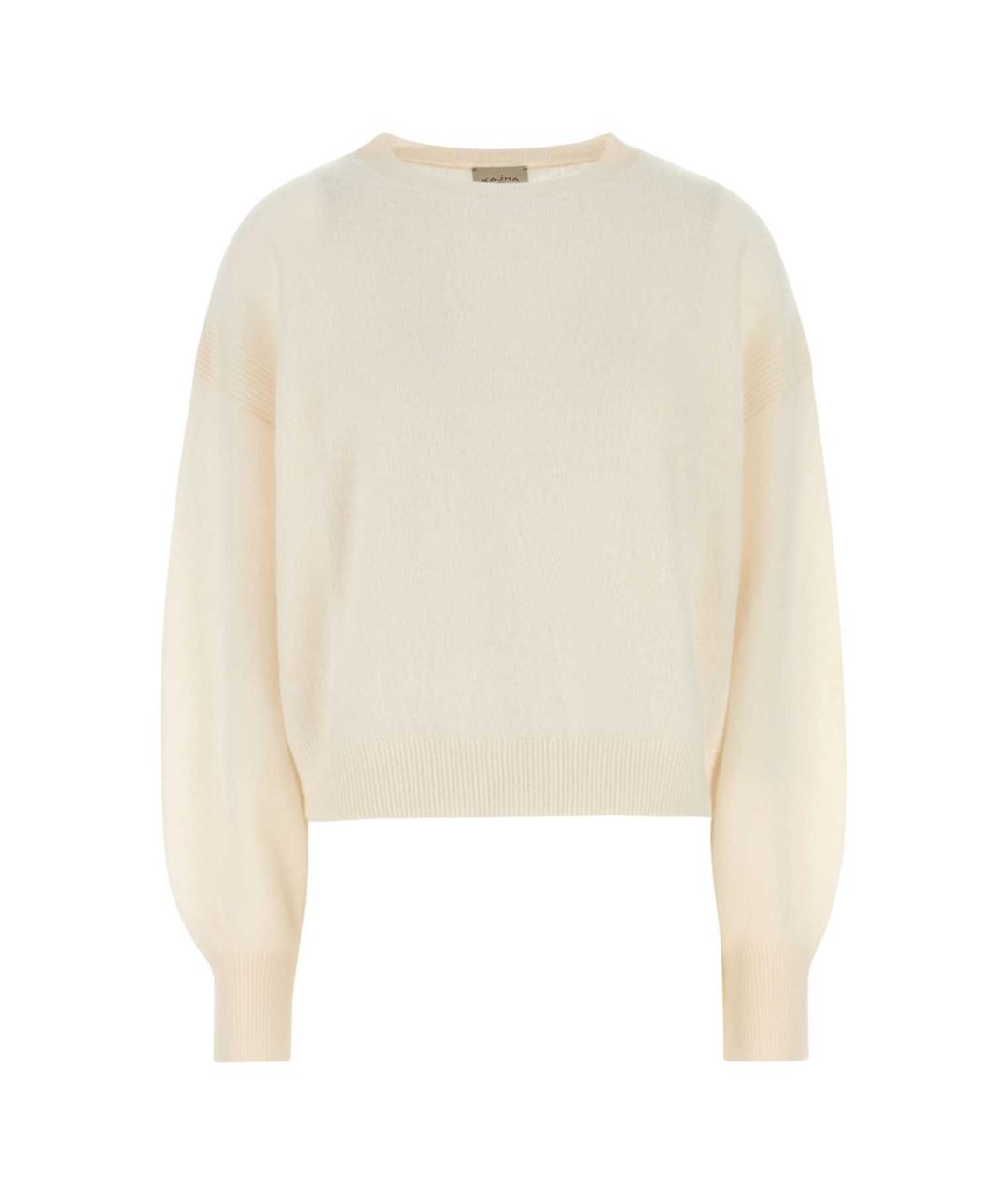 LE KASHA Бежевый кашемировый джемпер / свитер, фото 1