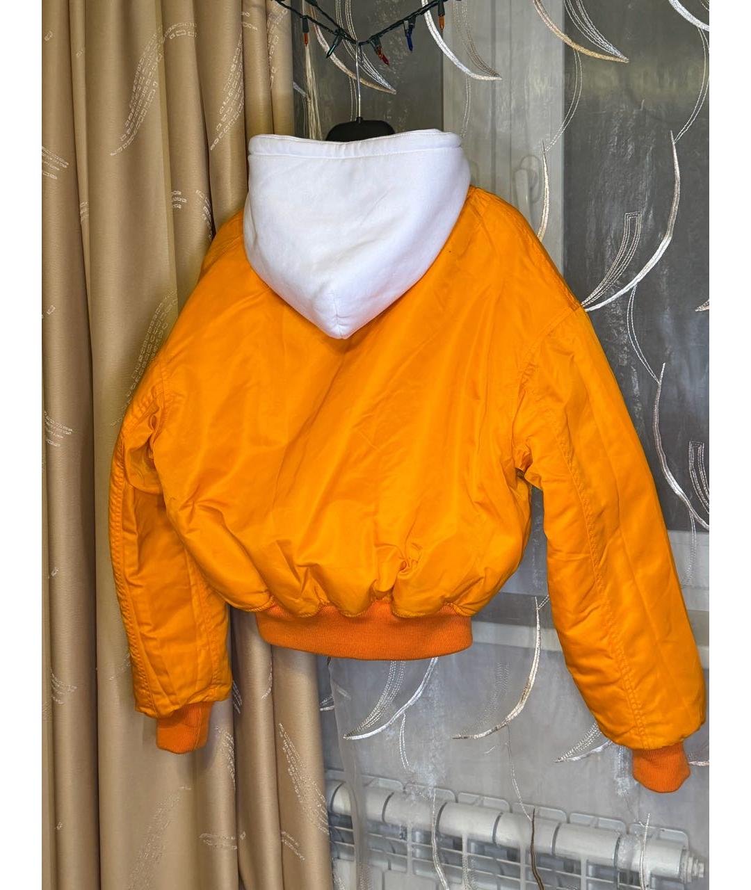 VETEMENTS Зеленая полиуретановая куртка, фото 4