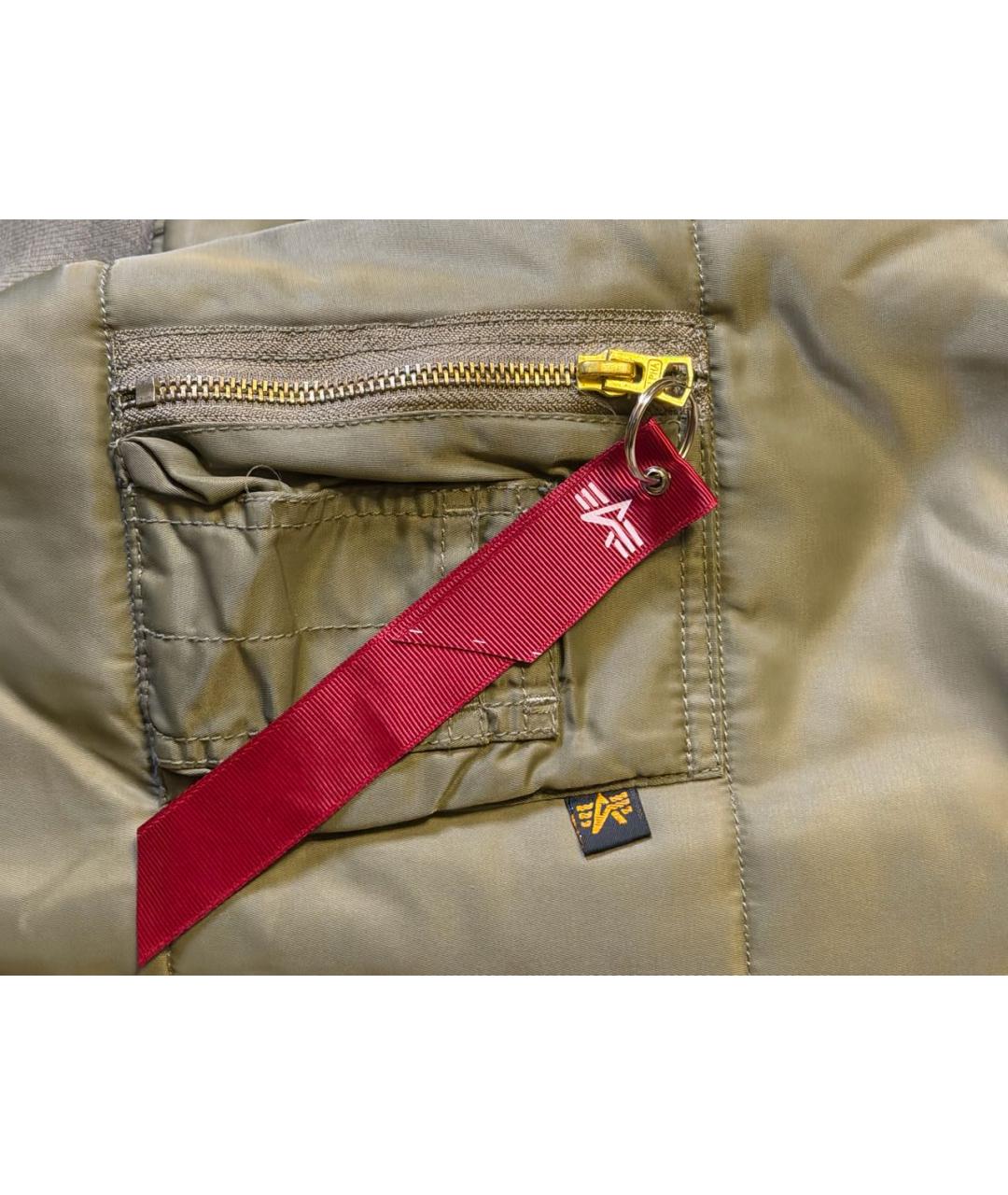 VETEMENTS Зеленая полиуретановая куртка, фото 5