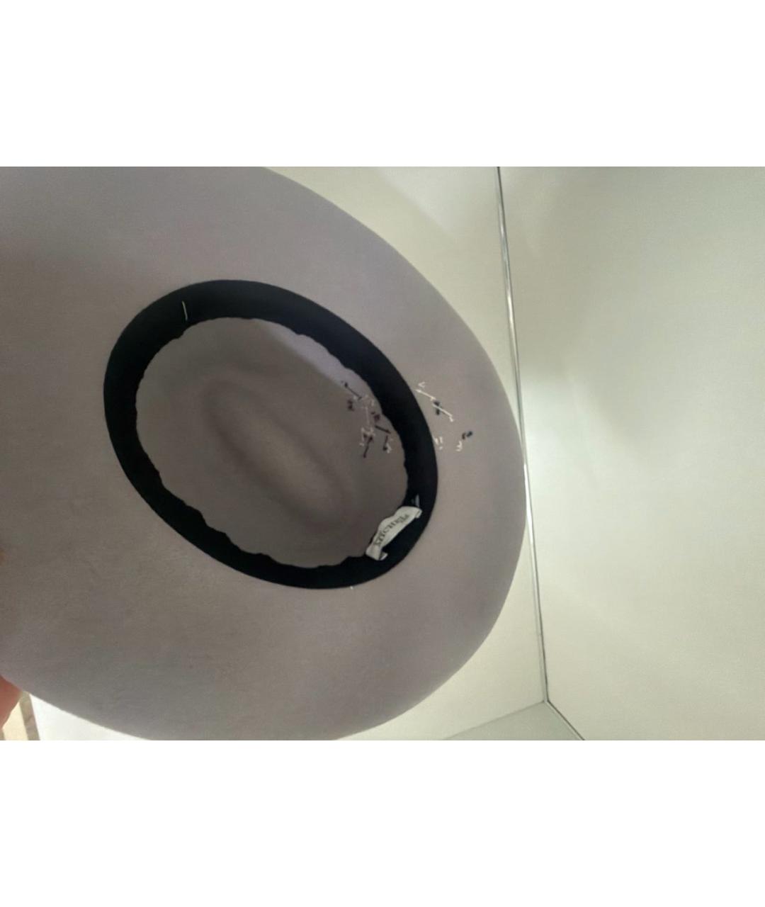 MAISON MICHEL Серая шляпа, фото 6