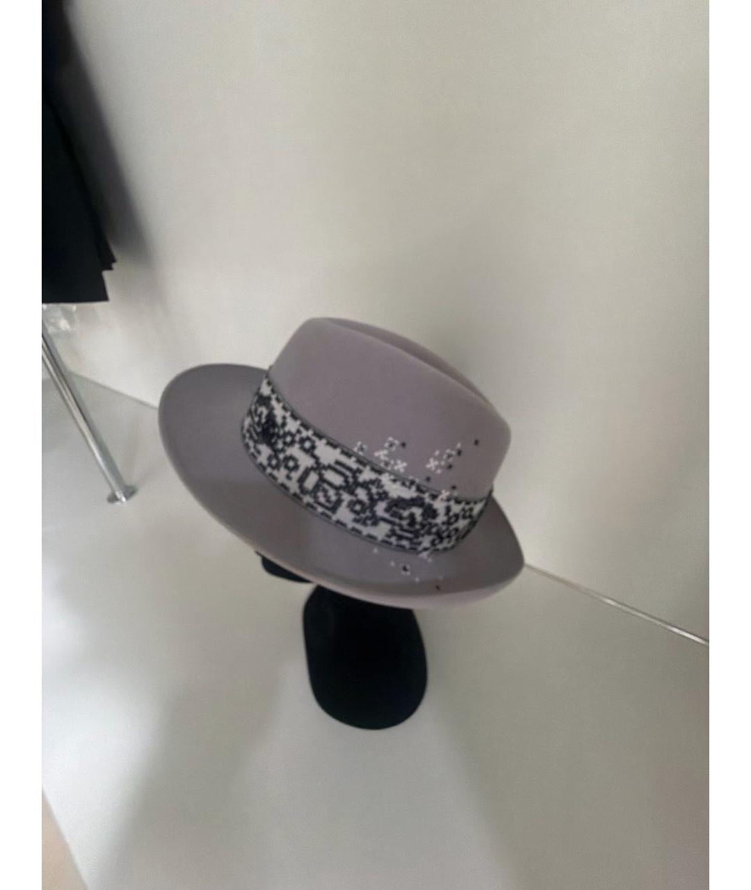 MAISON MICHEL Серая шляпа, фото 8