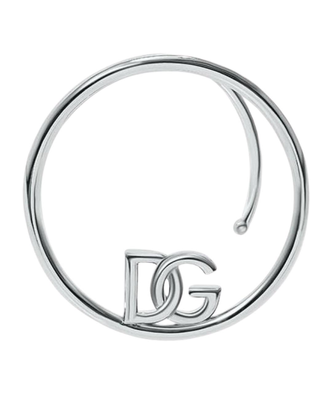 DOLCE&GABBANA Серебряные латунные серьги, фото 1