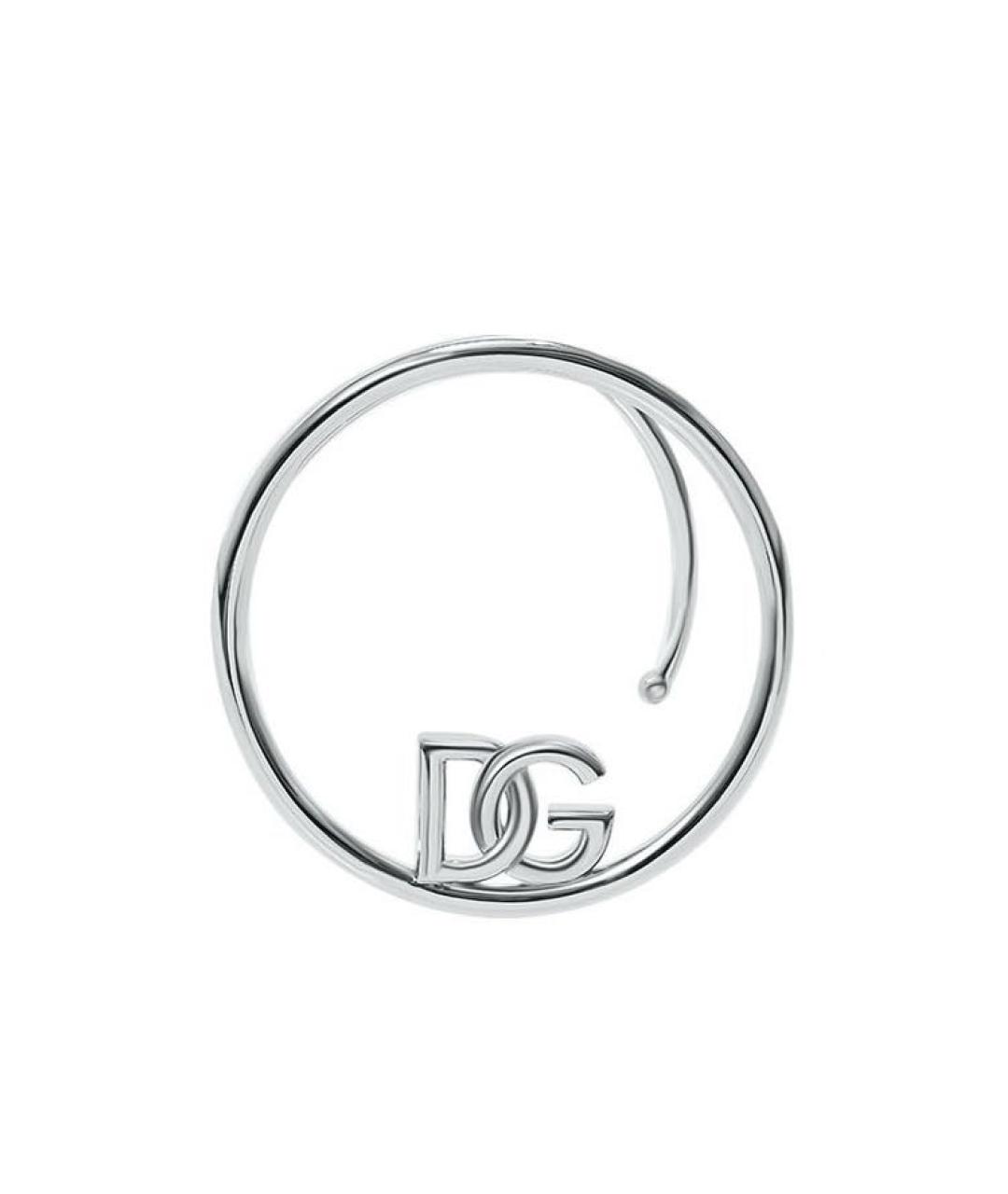 DOLCE&GABBANA Серебряные латунные серьги, фото 5