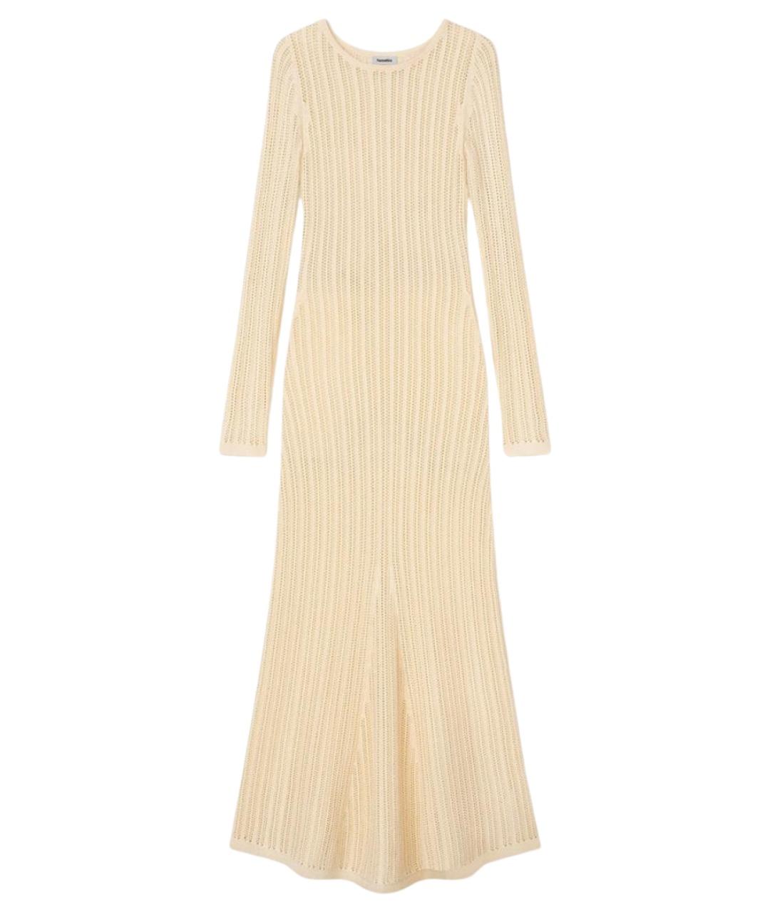 NANUSHKA Белое повседневное платье, фото 1