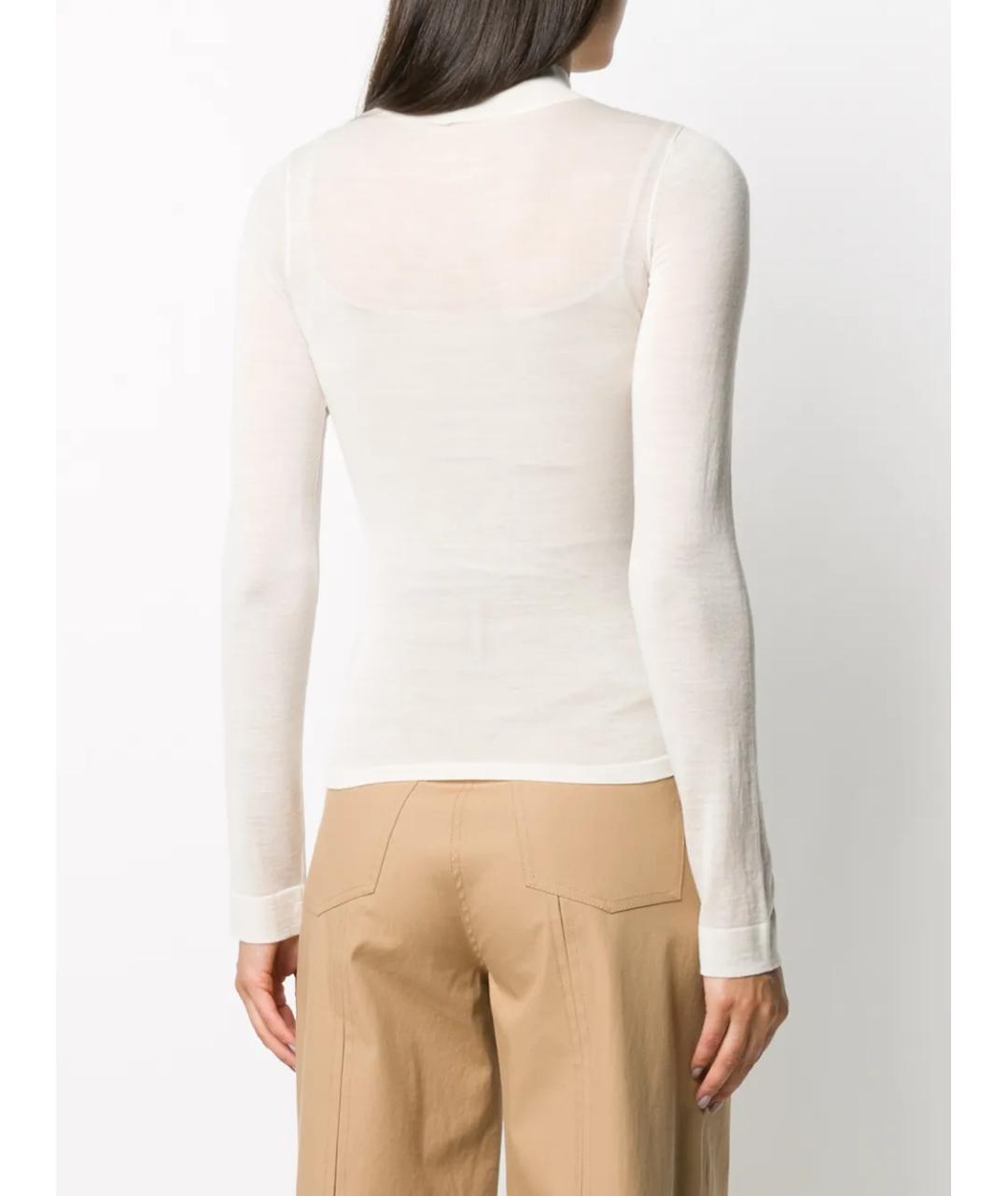 NANUSHKA Бежевая хлопковая водолазка, фото 3