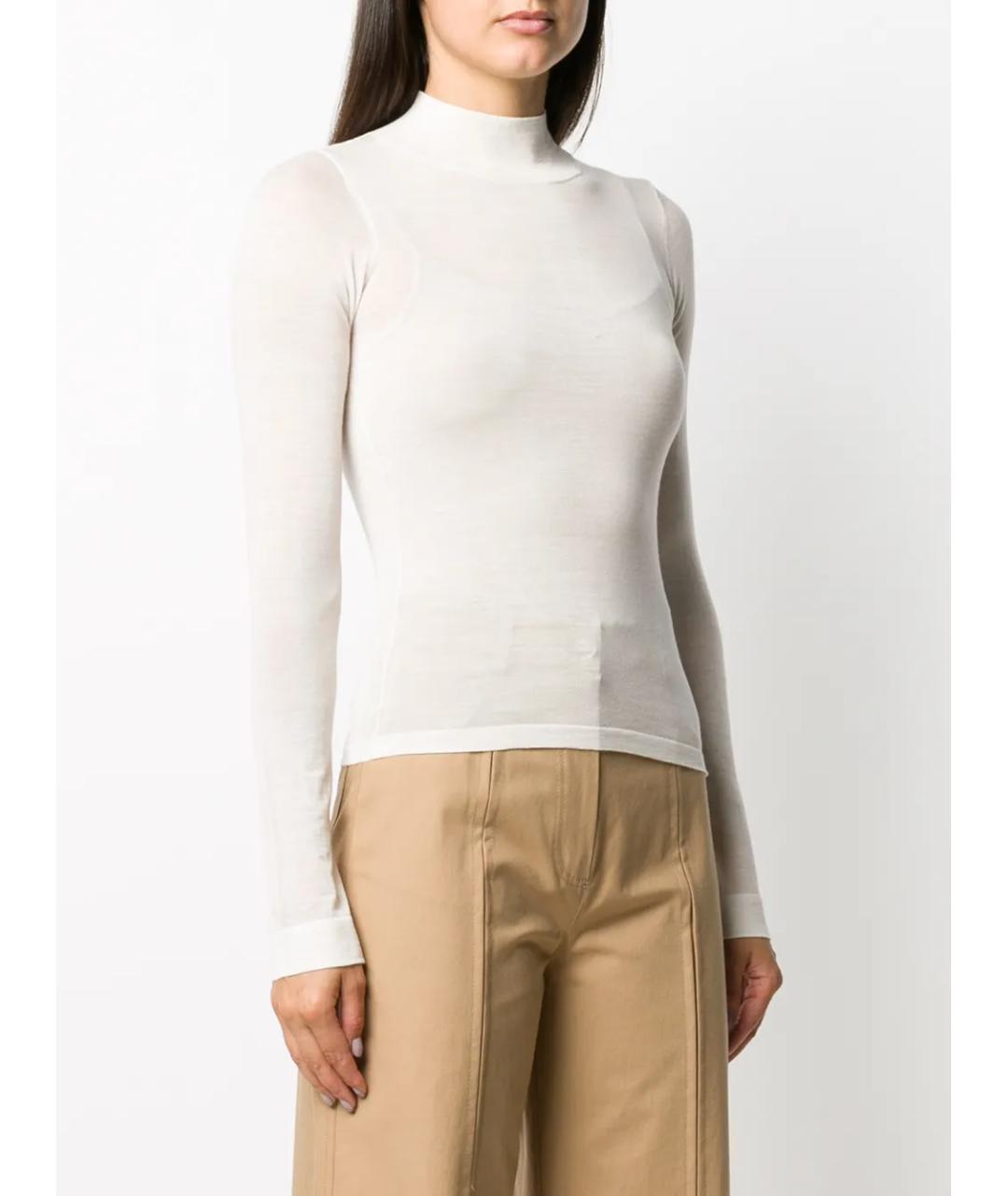 NANUSHKA Бежевая хлопковая водолазка, фото 2