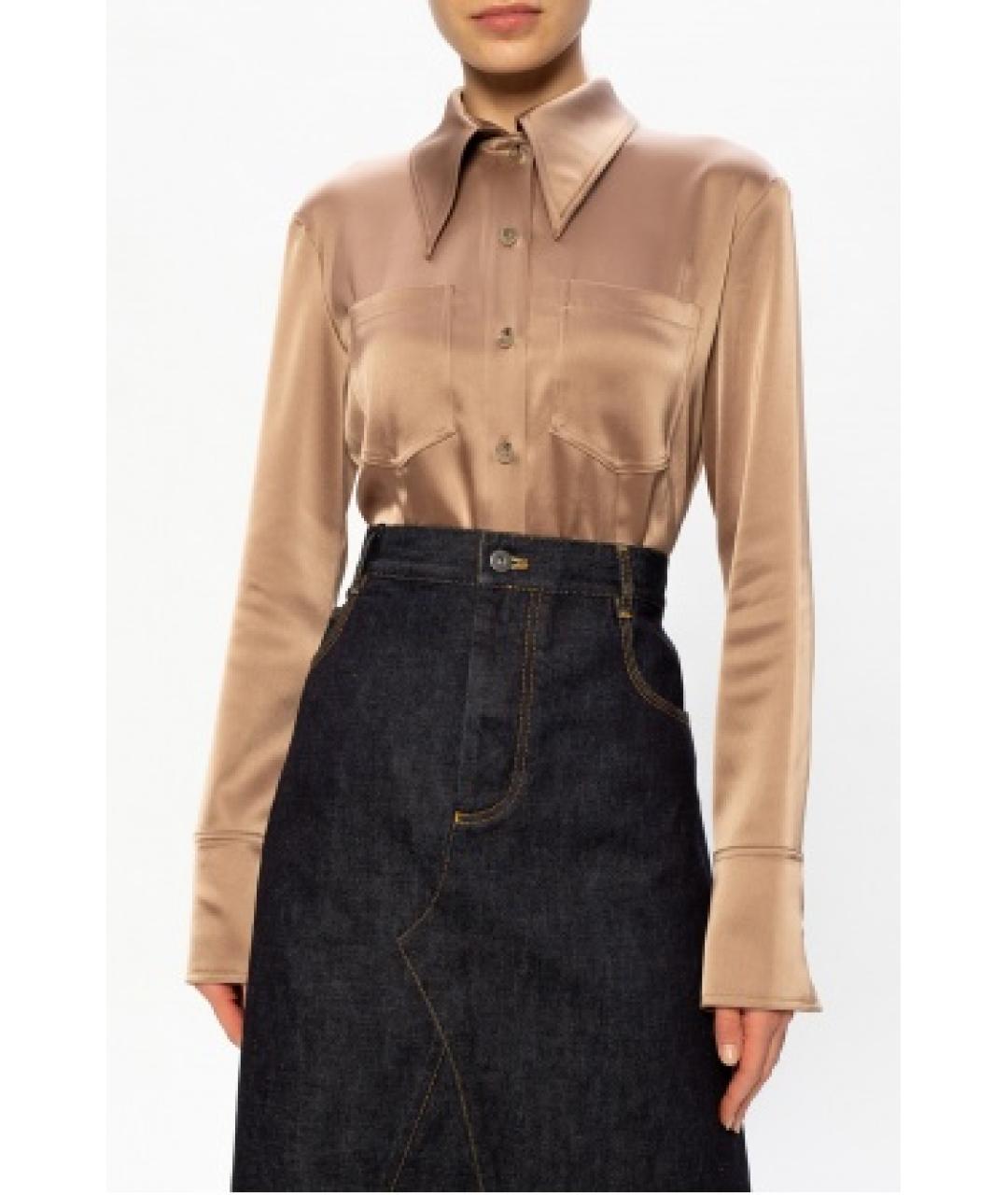 NANUSHKA Бежевая рубашка, фото 2