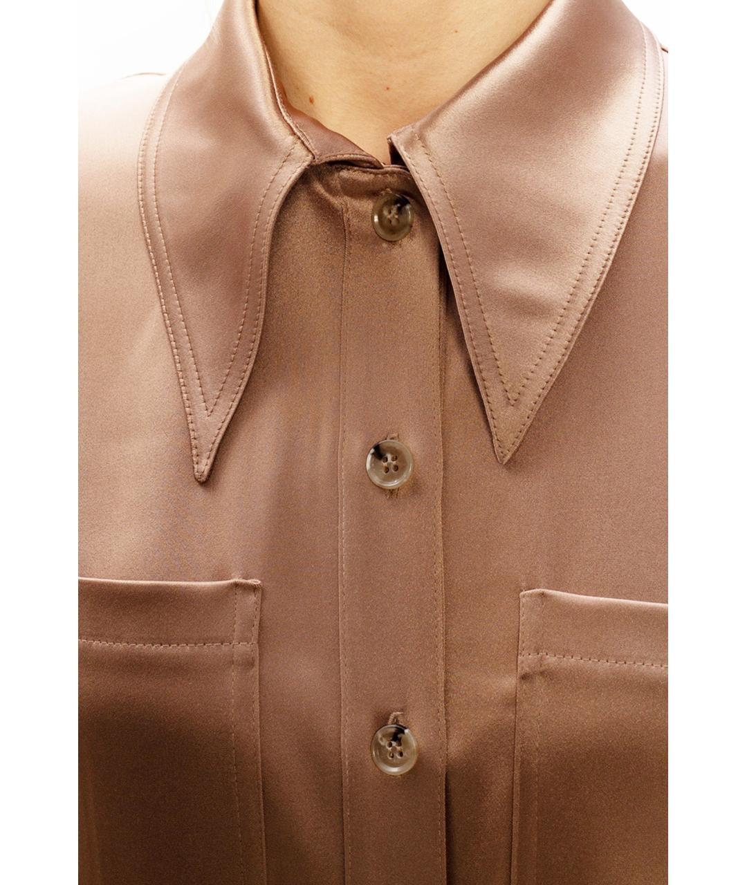 NANUSHKA Бежевая рубашка, фото 4