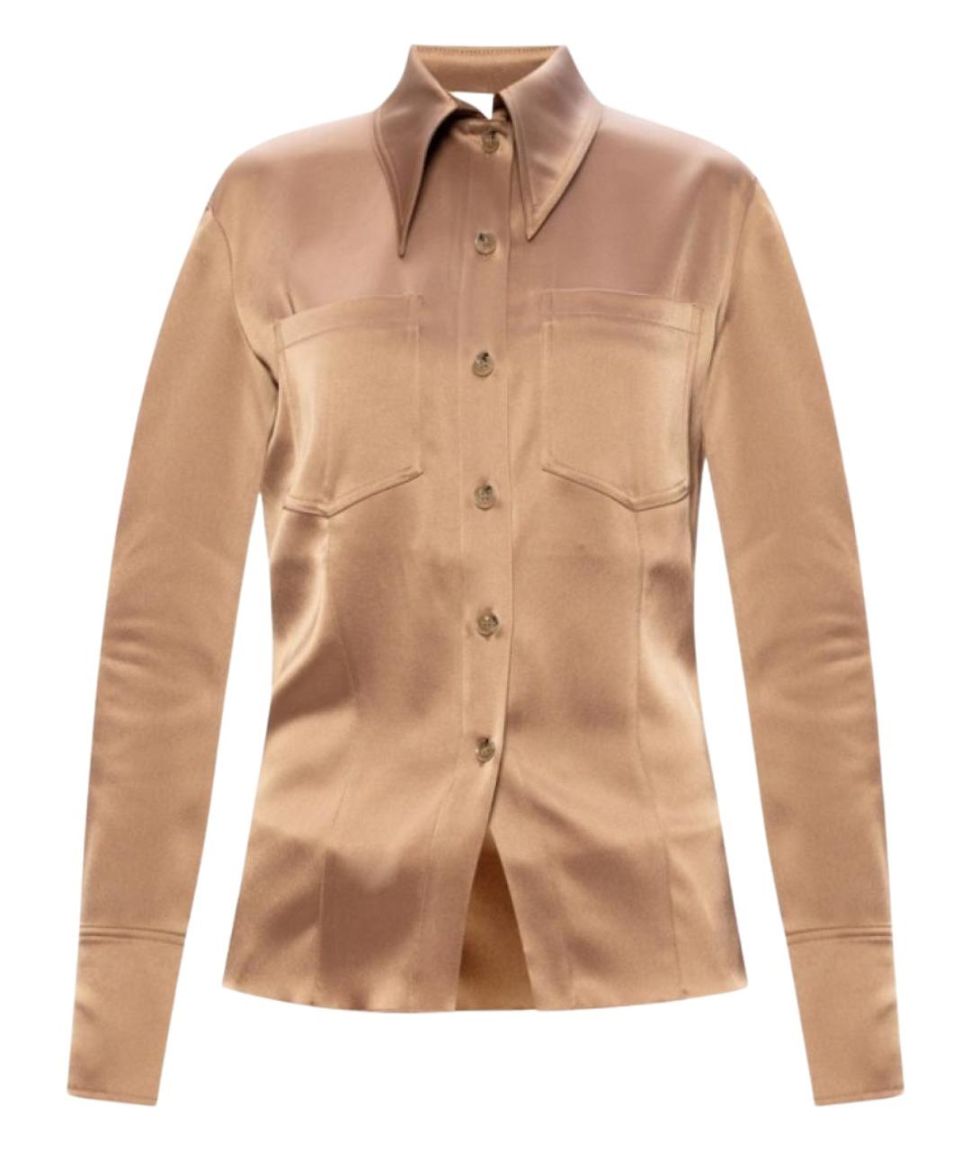 NANUSHKA Бежевая рубашка, фото 1