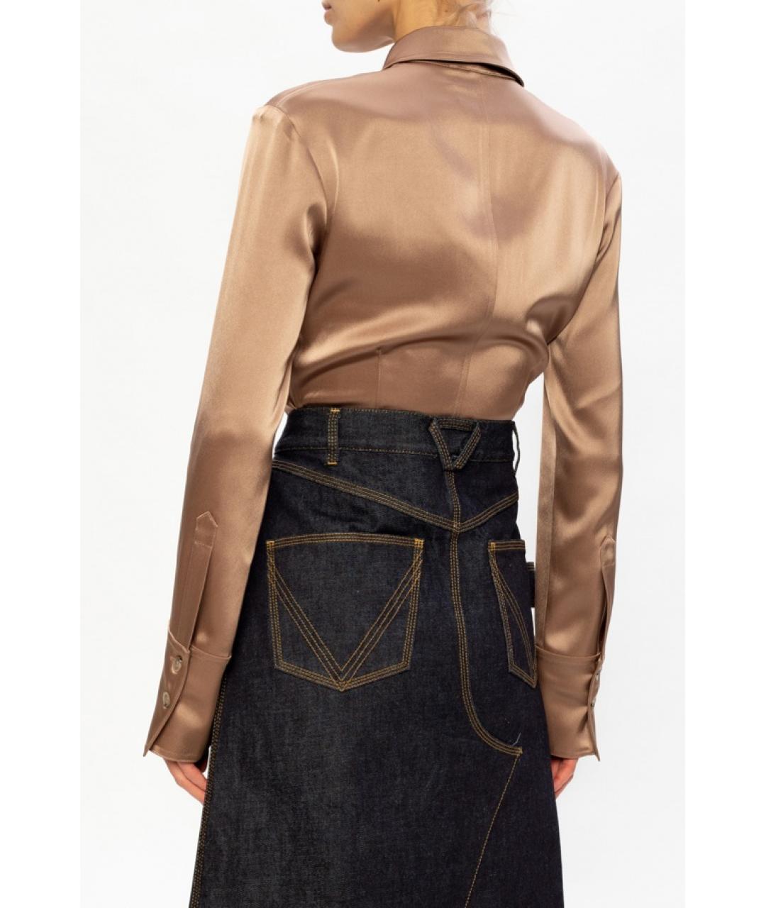 NANUSHKA Бежевая рубашка, фото 3