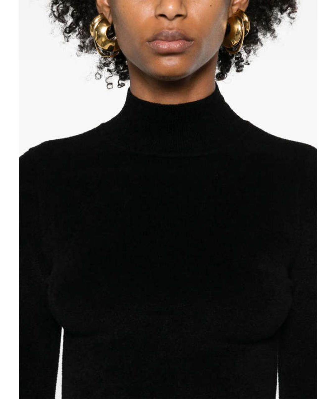 NANUSHKA Черная водолазка, фото 4