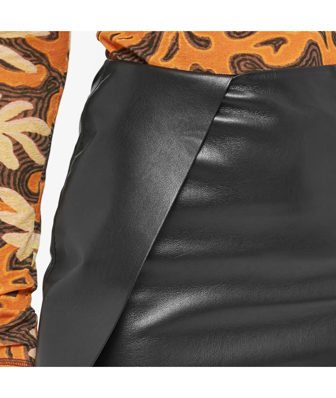 NANUSHKA Черная юбка макси, фото 5