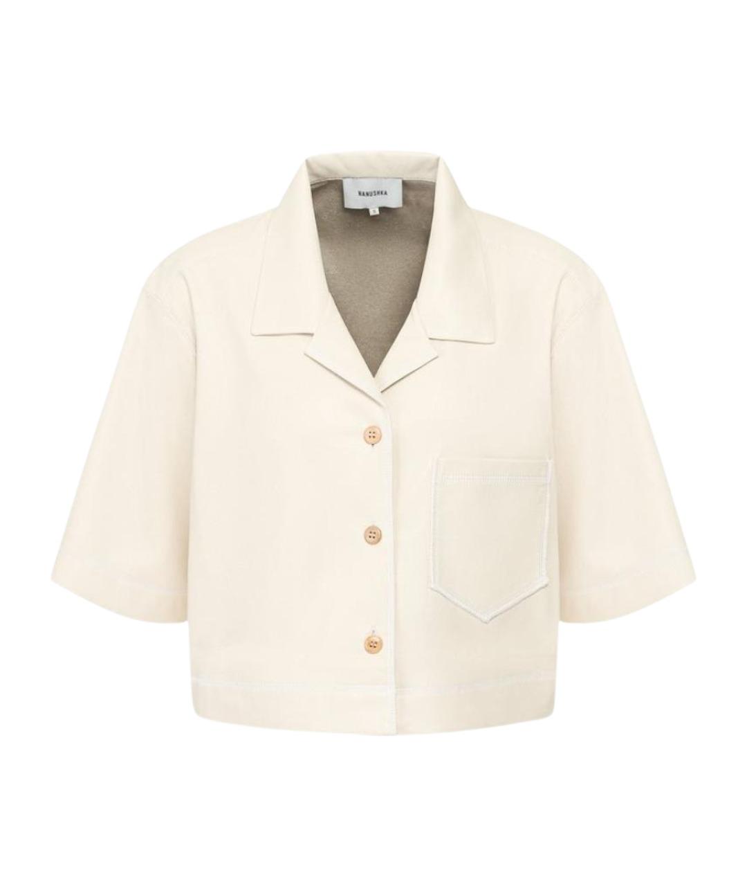 NANUSHKA Белая рубашка, фото 1
