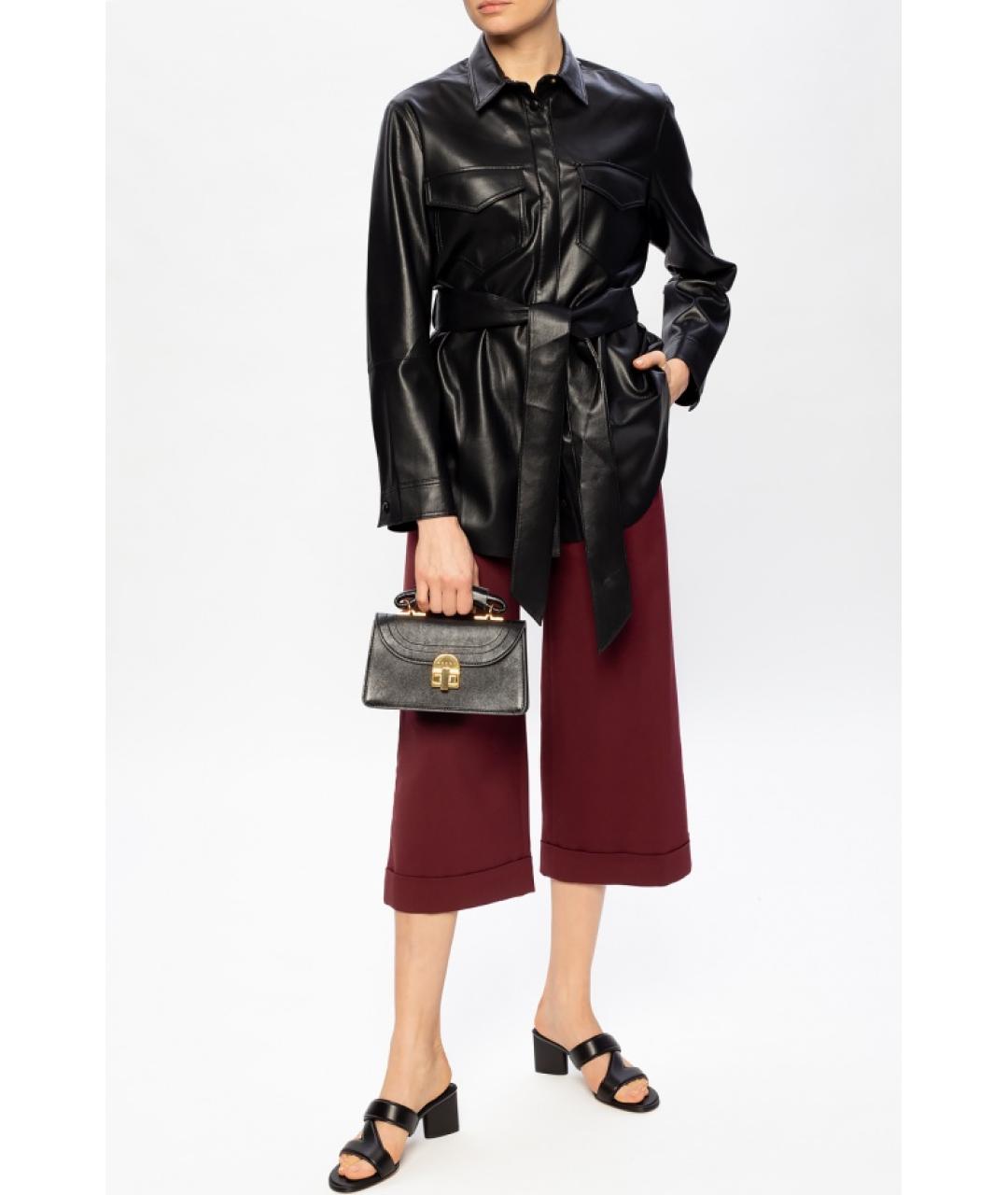 NANUSHKA Черная рубашка, фото 3