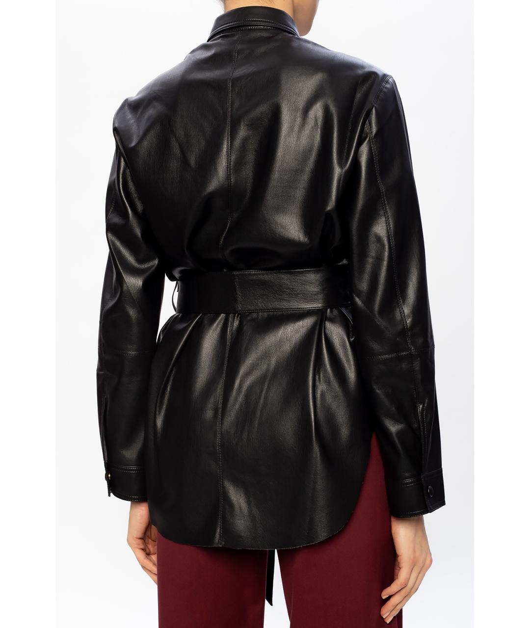 NANUSHKA Черная рубашка, фото 4