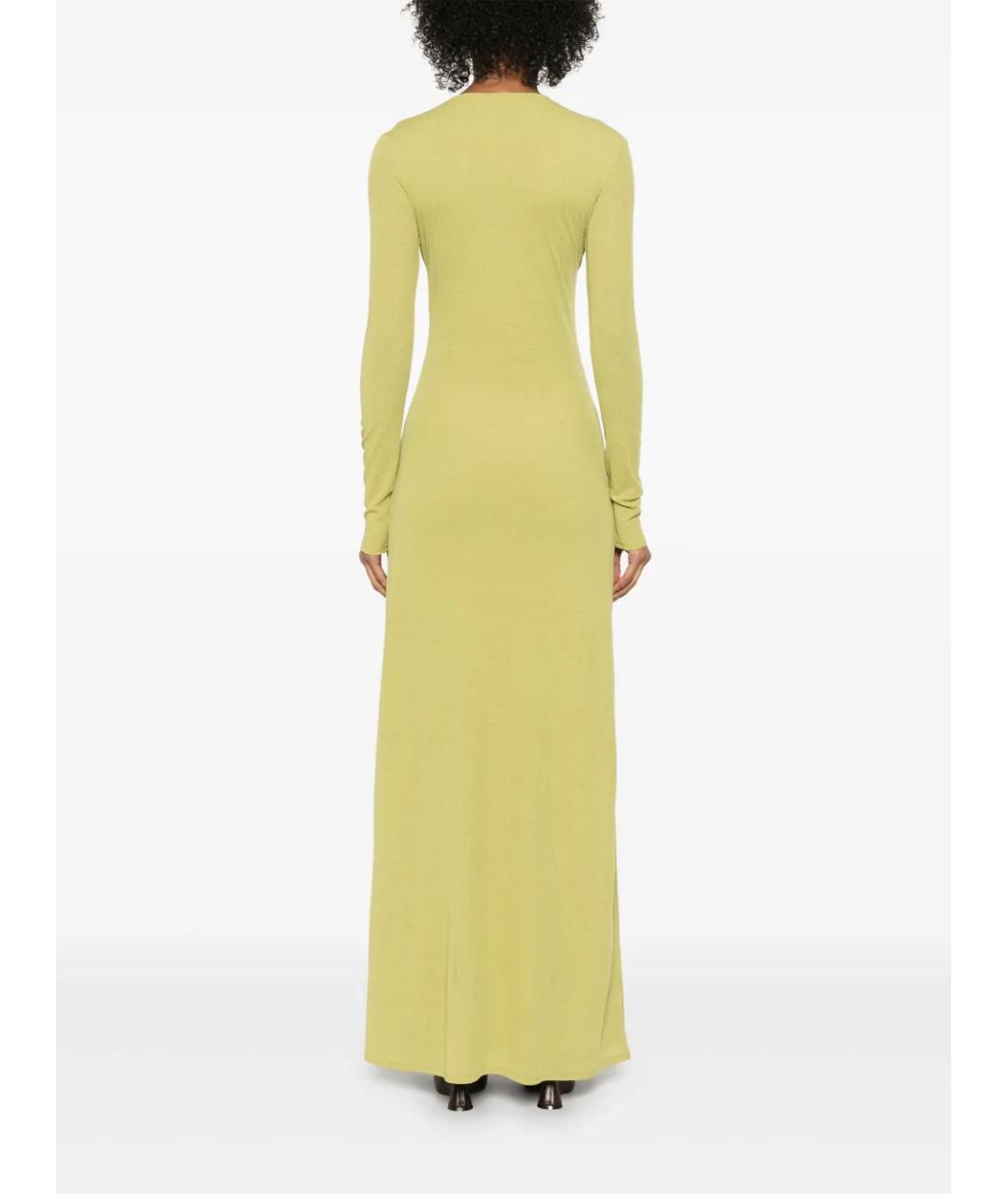 NANUSHKA Салатовыое полиэстеровое повседневное платье, фото 4