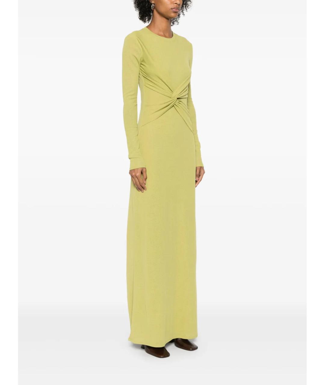 NANUSHKA Салатовыое полиэстеровое повседневное платье, фото 3