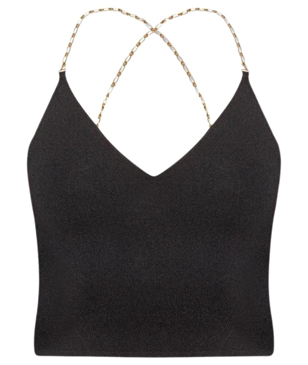 NANUSHKA Черная майка, фото 1