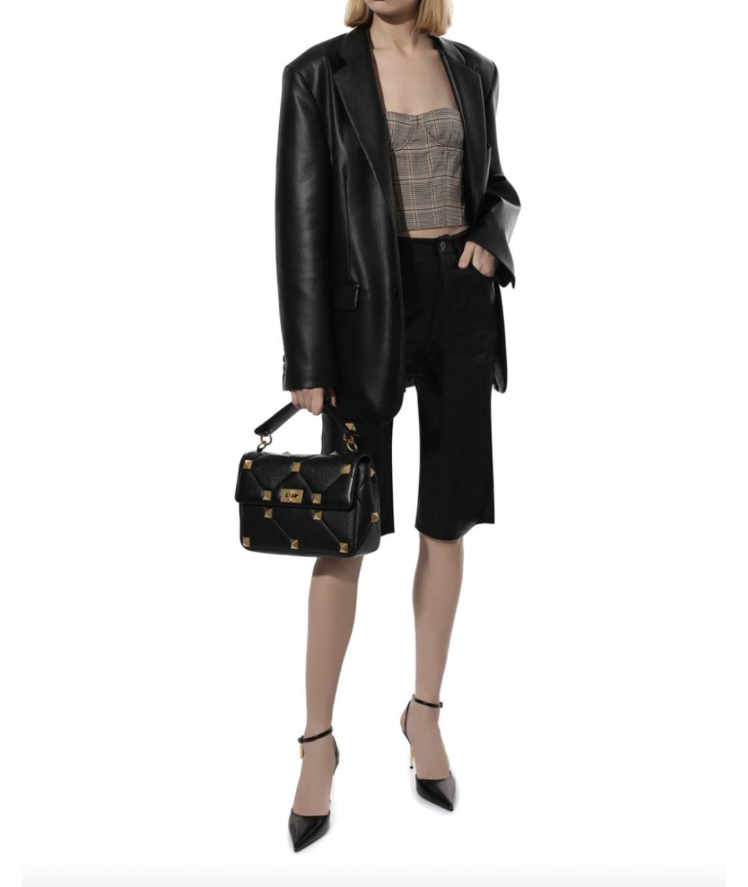 NANUSHKA Черные бриджи, фото 2