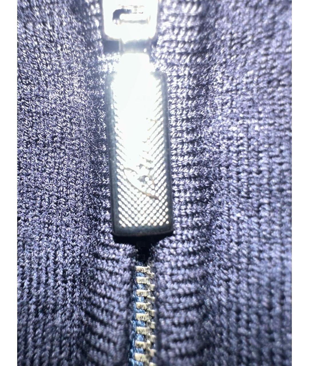 BRIONI Темно-синий шерстяной джемпер / свитер, фото 4