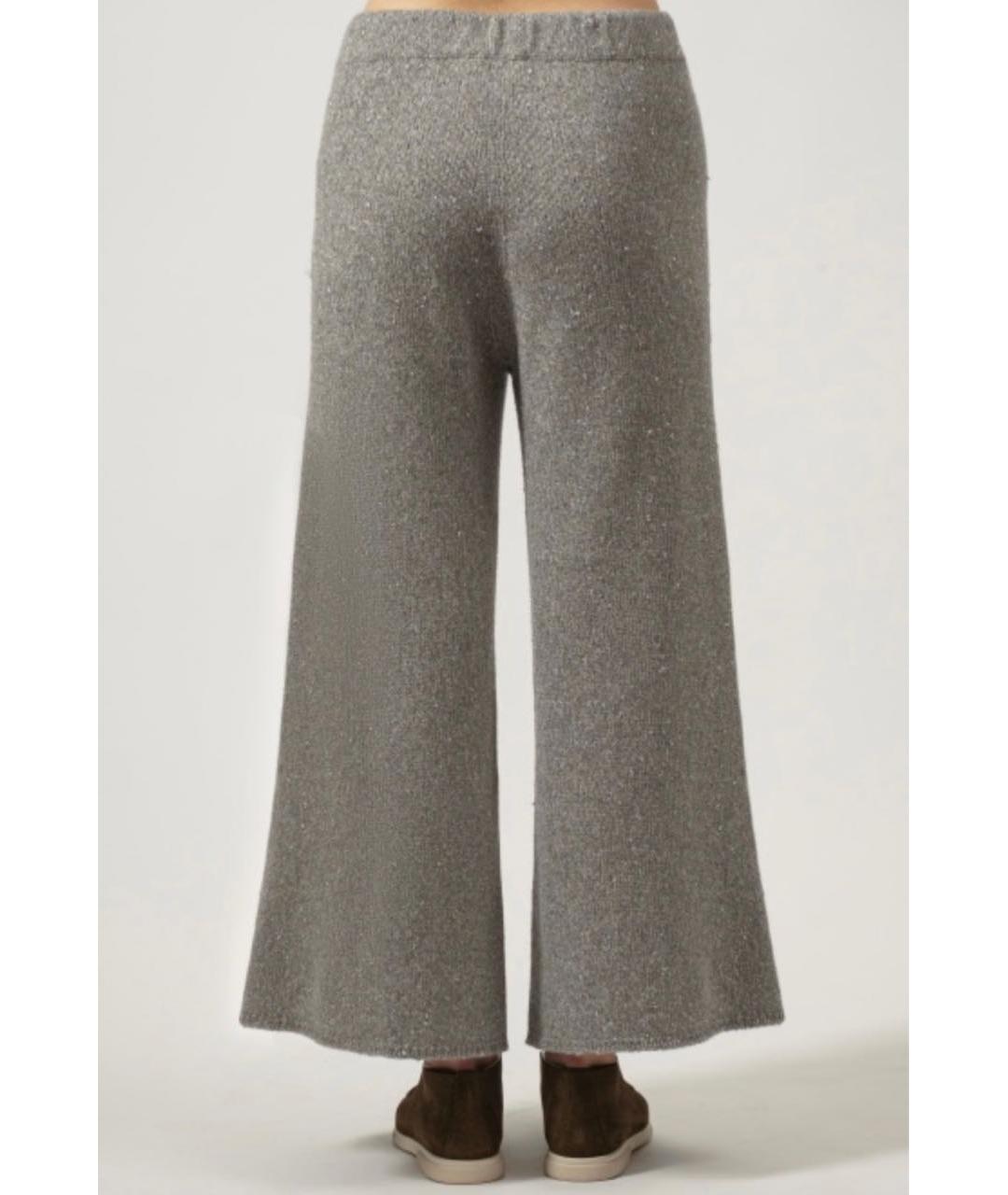 FABIANA FILIPPI Серый кашемировый костюм с брюками, фото 4