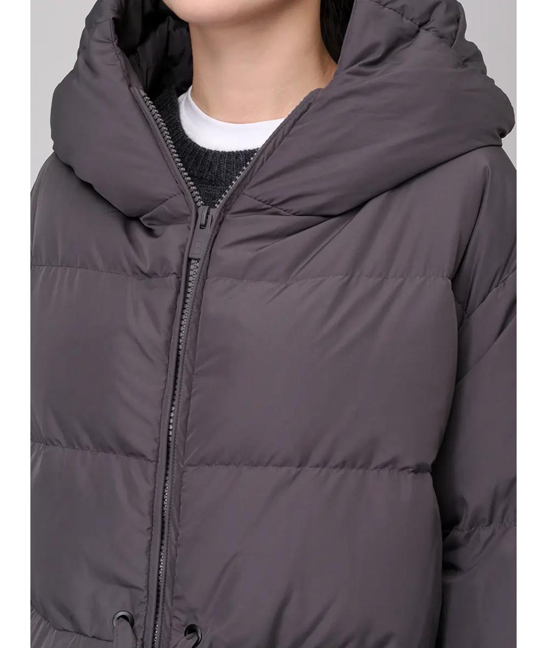 BACON Серый пуховик, фото 5