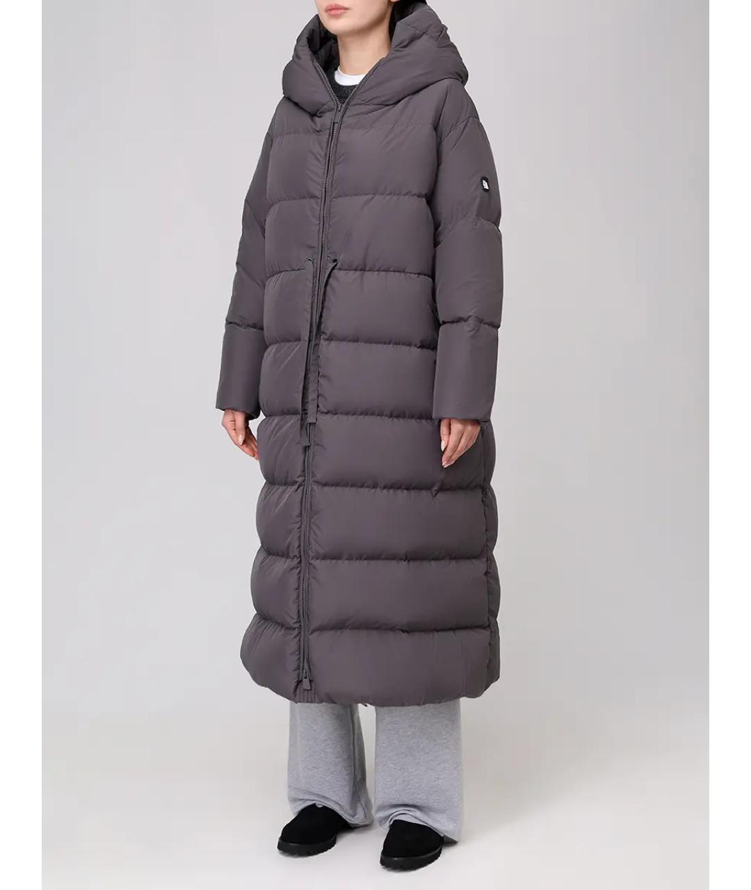 BACON Серый пуховик, фото 4