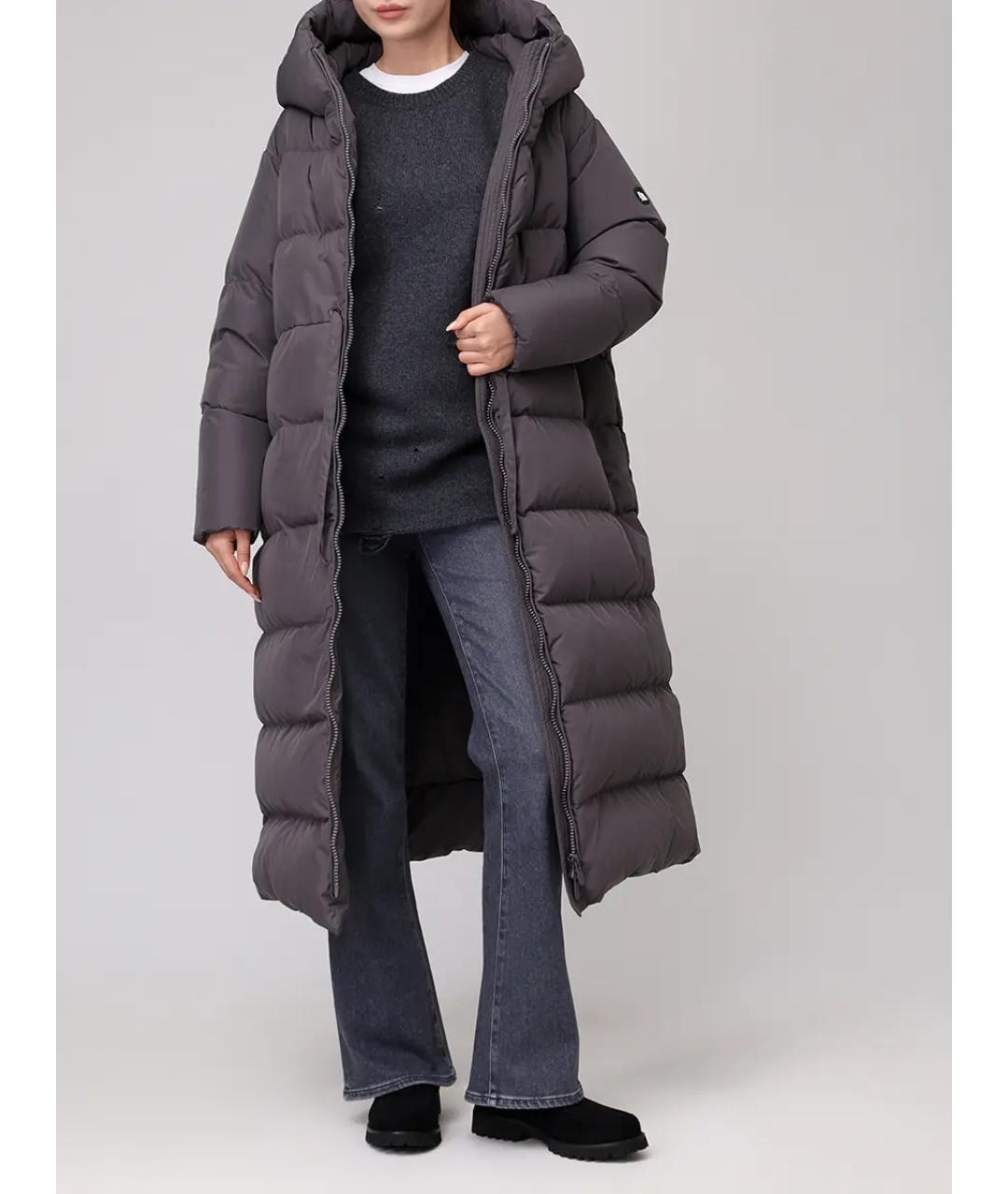 BACON Серый пуховик, фото 2