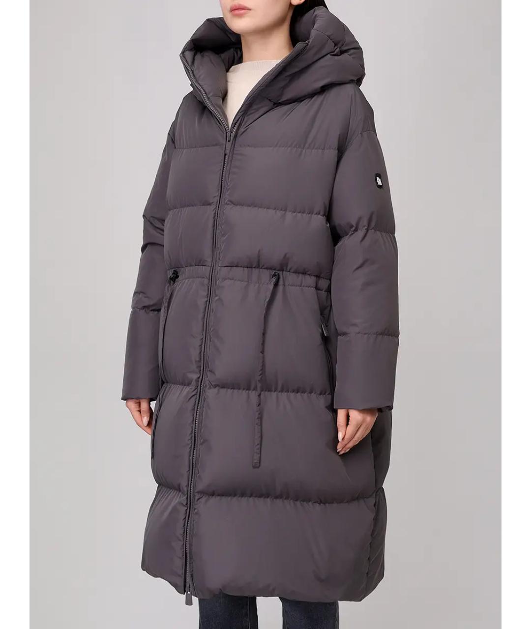 BACON Серый пуховик, фото 4