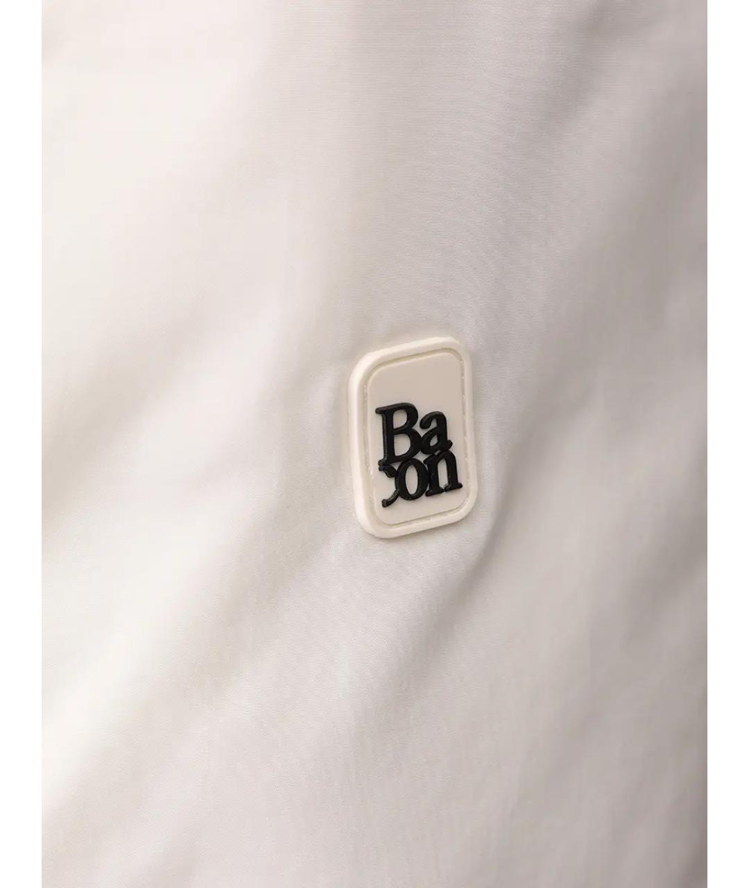 BACON Белый пуховик, фото 5