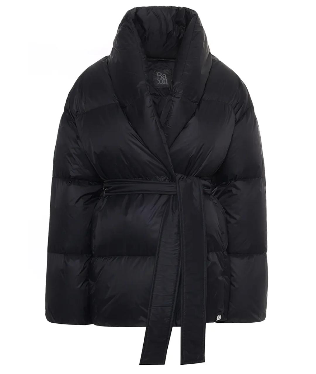 BACON Черный пуховик, фото 1